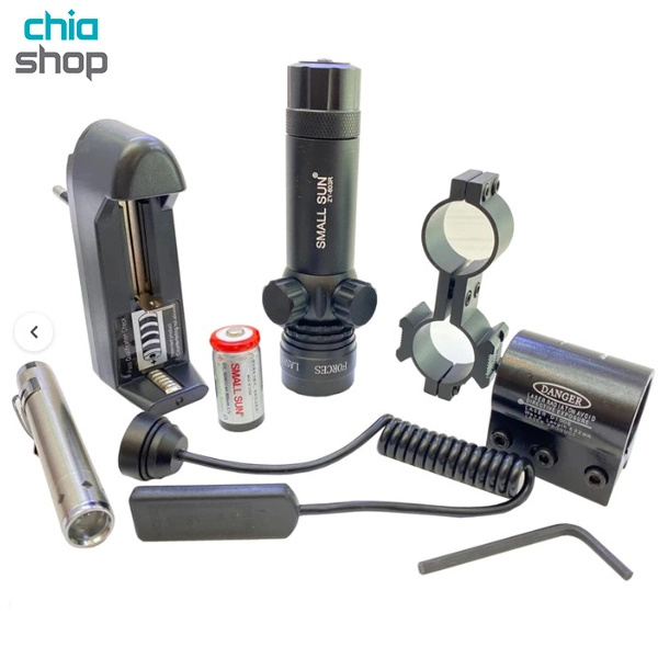 لیزر دوربین تفنگ اسمال سان مدل ZY-803R (مجموعه 8 عددی)