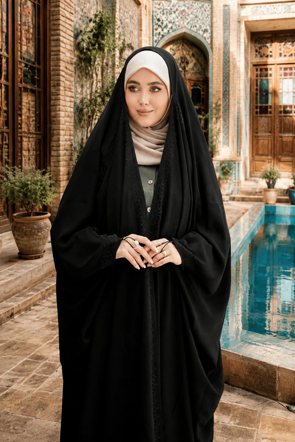 چادر عربی اصیل رخساره