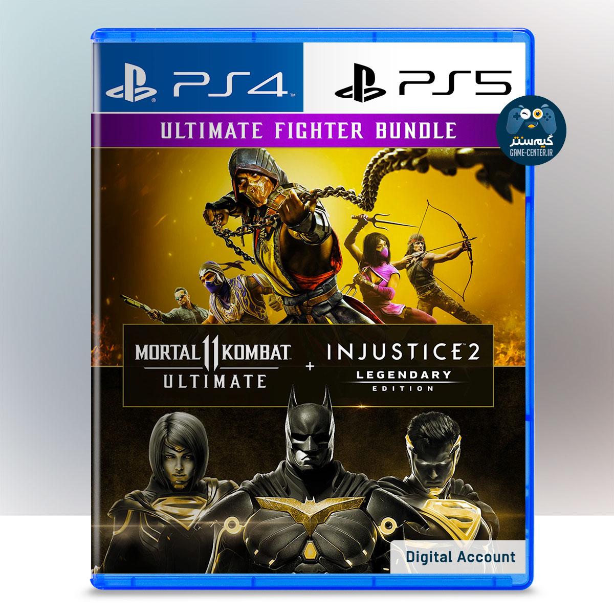 اکانت قانونی بازی Mortal Kombat 11 + Injustice 2 Leg