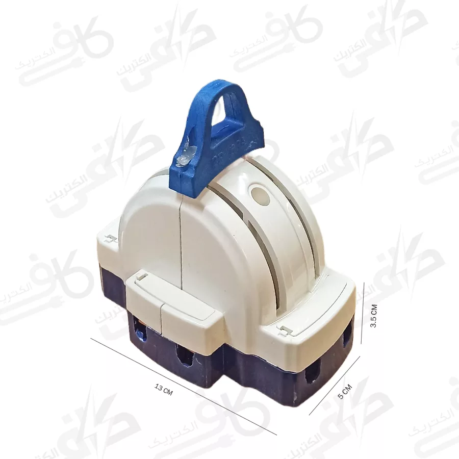 كلید چاقويی 2*63 دو طرفه تكفاز EDISON DURA