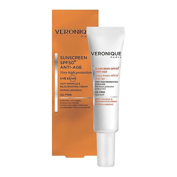 کرم ضد آفتاب ضد چروک SPF50 ورونیک