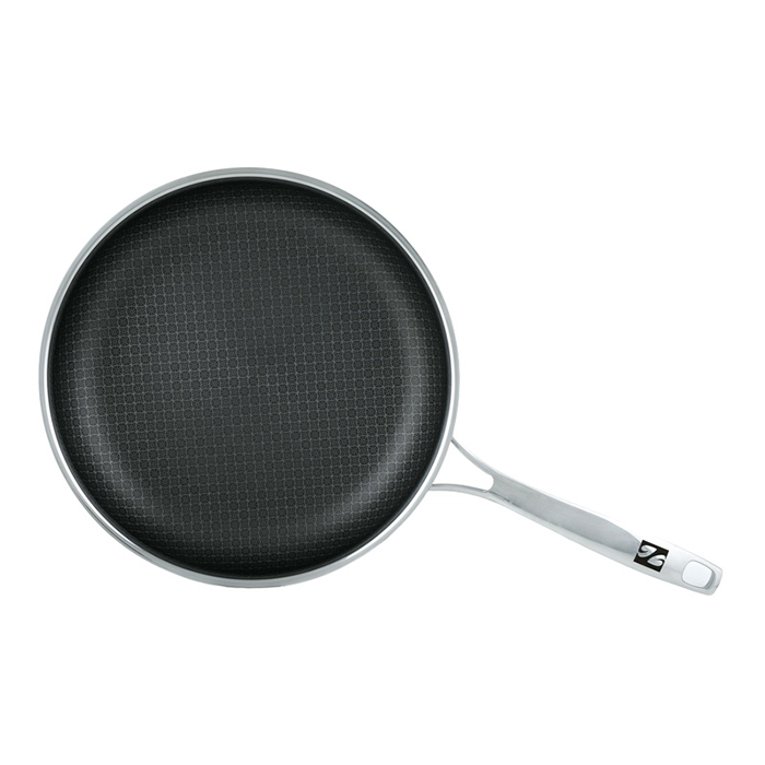 ماهیتابه استیل نچسپ (کف لیزری) nomer سایز28 h2