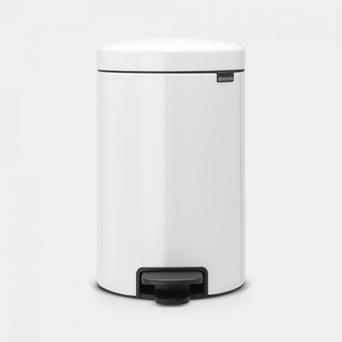 سطل زباله 12 لیتر سفید برابانتیا | Brabantia NEWICON PEDAL BIN