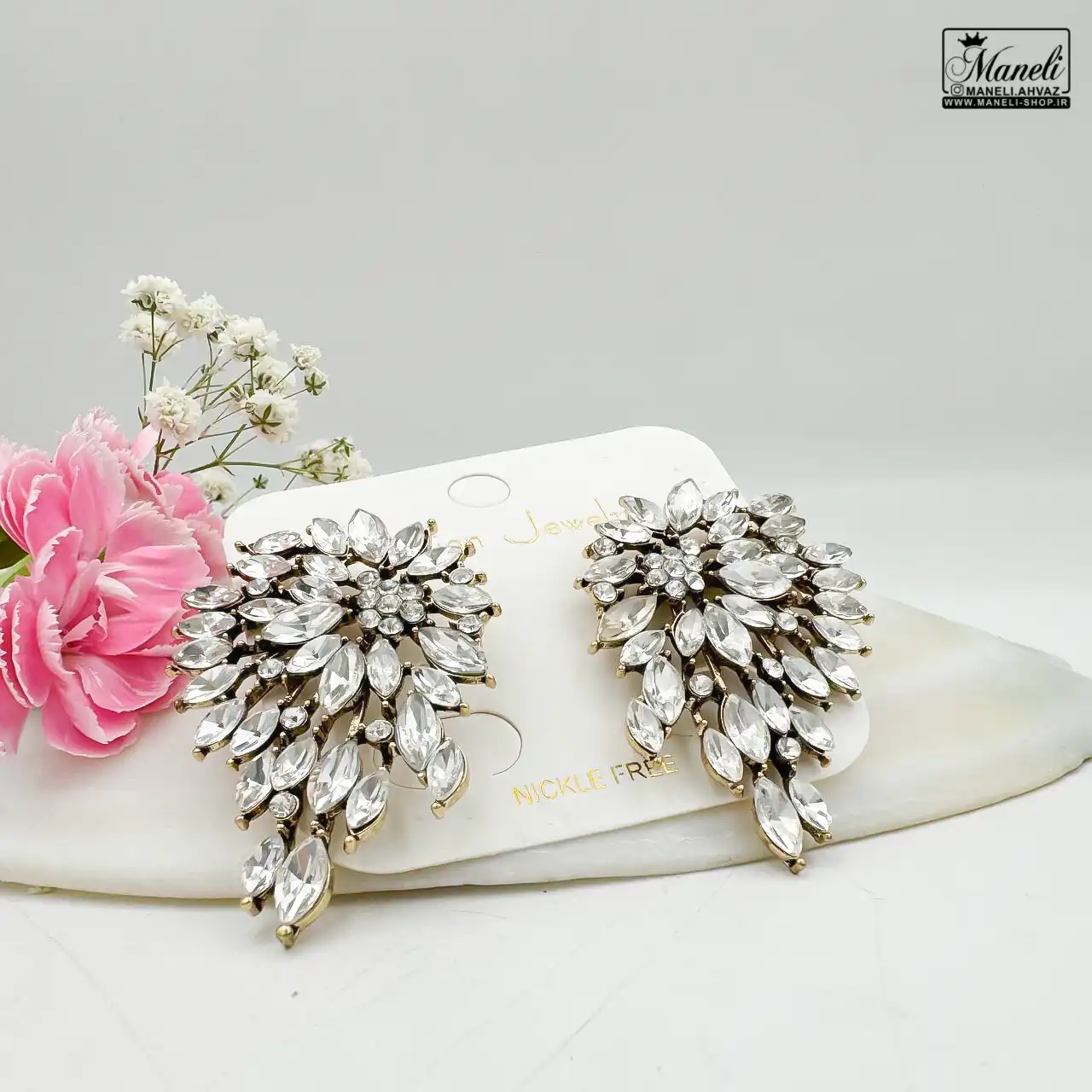 گوشواره مجلسی میخی fashion | رنگ ثابت 140305113