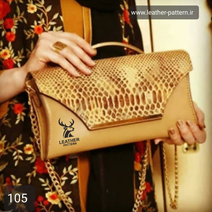الگو کیف دستی کد T-105