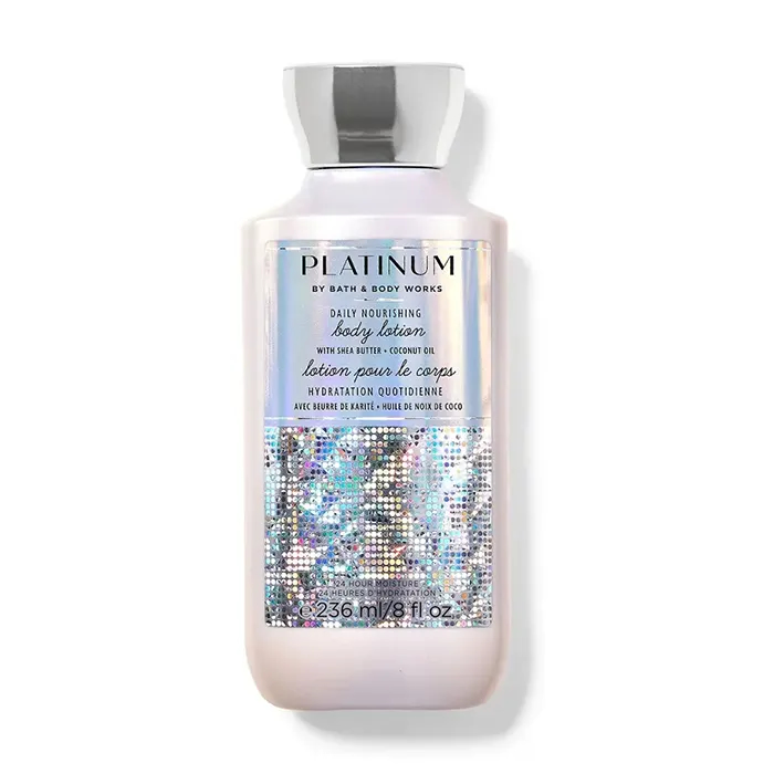 لوسیون بدن بث اند بادی ورکس پلاتینوم 236 میل | Bath & Body Works Body Lotion | رایحه Platinum
