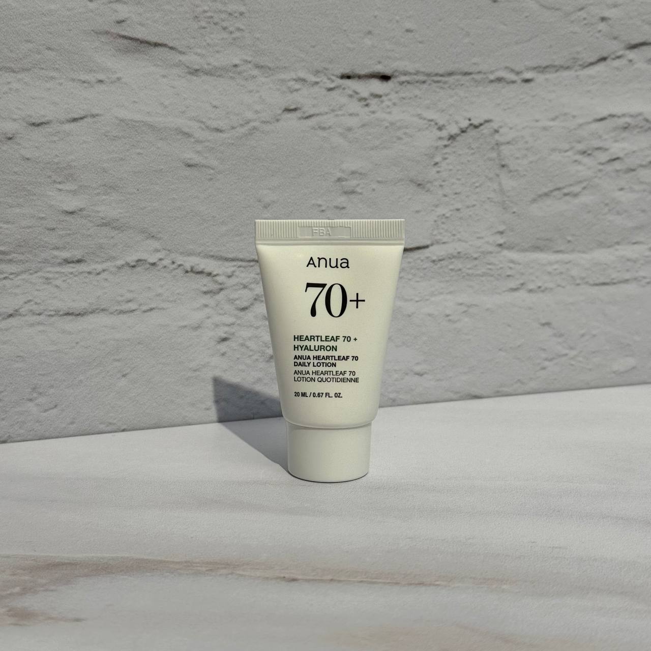 لوسیون آبرسان و تسکین دهنده هارتلیف آنوا 20 میل ANUA Heartleaf 70% Daily Relief Lotion