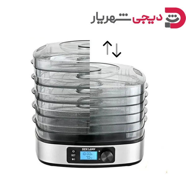 میوه خشک کن دیجیتال نیولند NL-2993BS