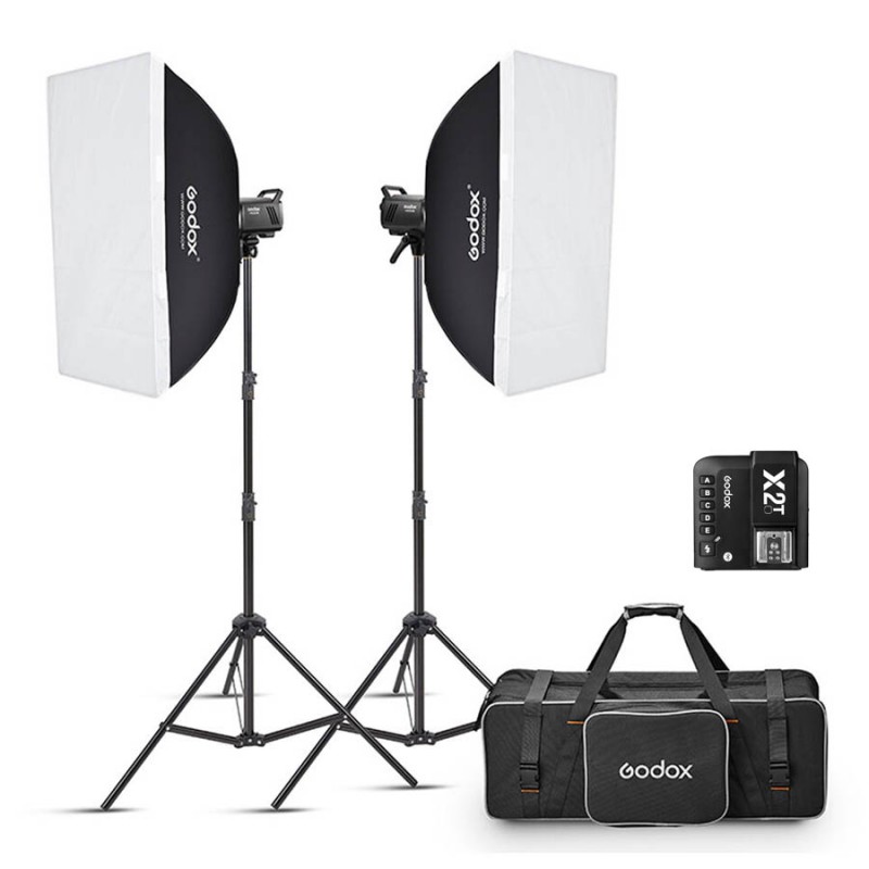 کیت فلاش گودکس مدل Godox MS300V-F 2-light Kit