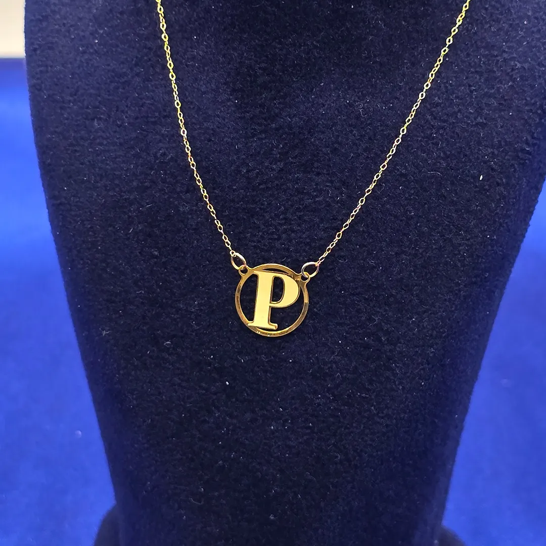 مدالیوم لیزری حرف انگلیسی N672 P
