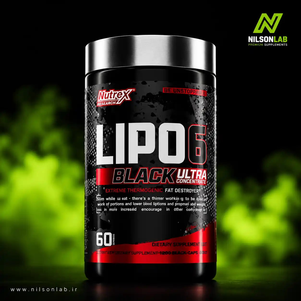 لیپو سیکس بلک 60 تایی | Lipo-6 Black 60 Capsules