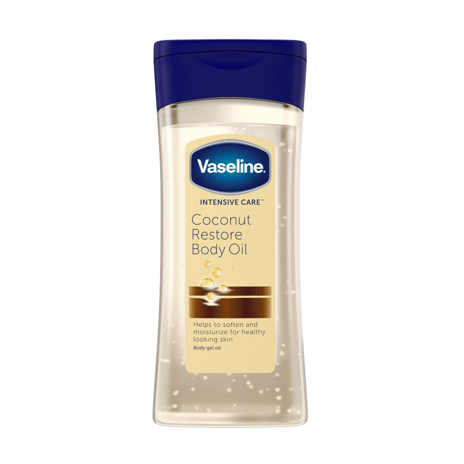 روغن بدن وازلین با رایحه نارگیل حجم ۲۰۰ میل Vaseline Coconut Restore Body Oil