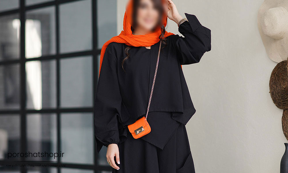 شومیز لینن مدل مثلثی فریسایز