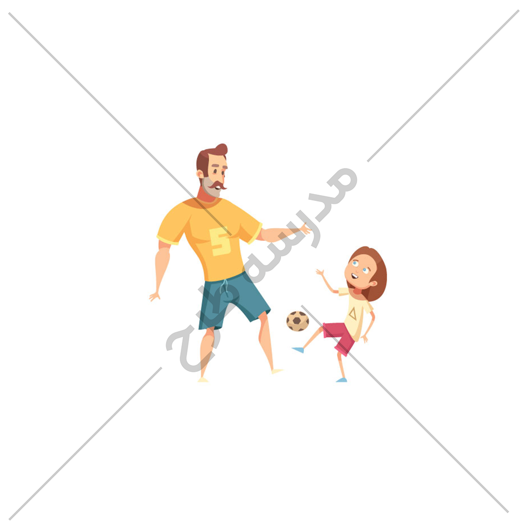 وکتور بازی با پدر