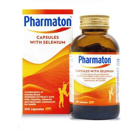 قرص فارماتون جینسینگ سوئیس اورجینال ۱۰۰ عددی | Pharmaton Geriatric with GINSENG