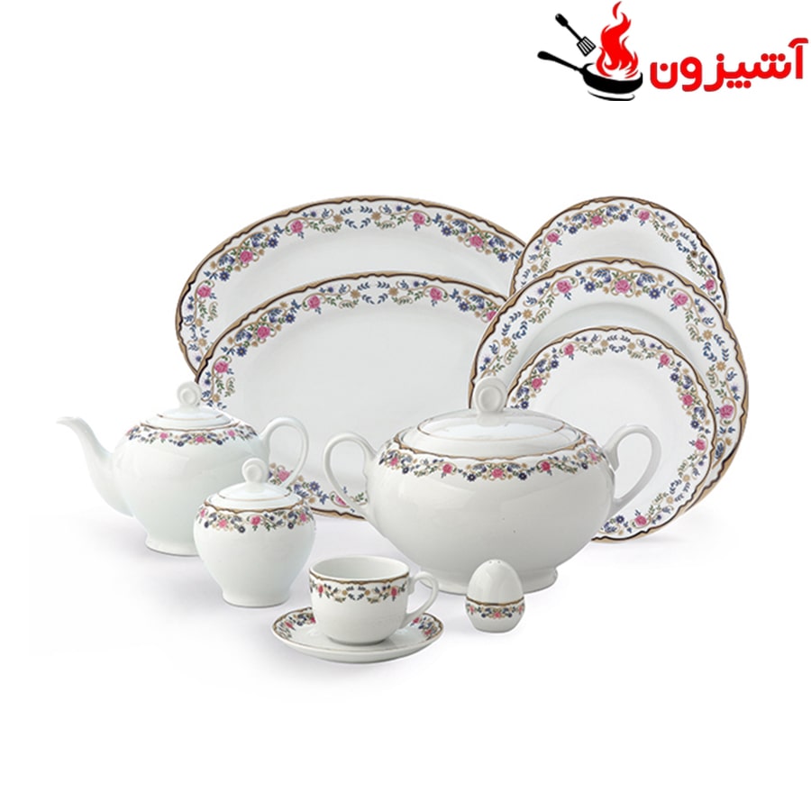 سرویس 102 پارچه 12 نفره طرح گلستان