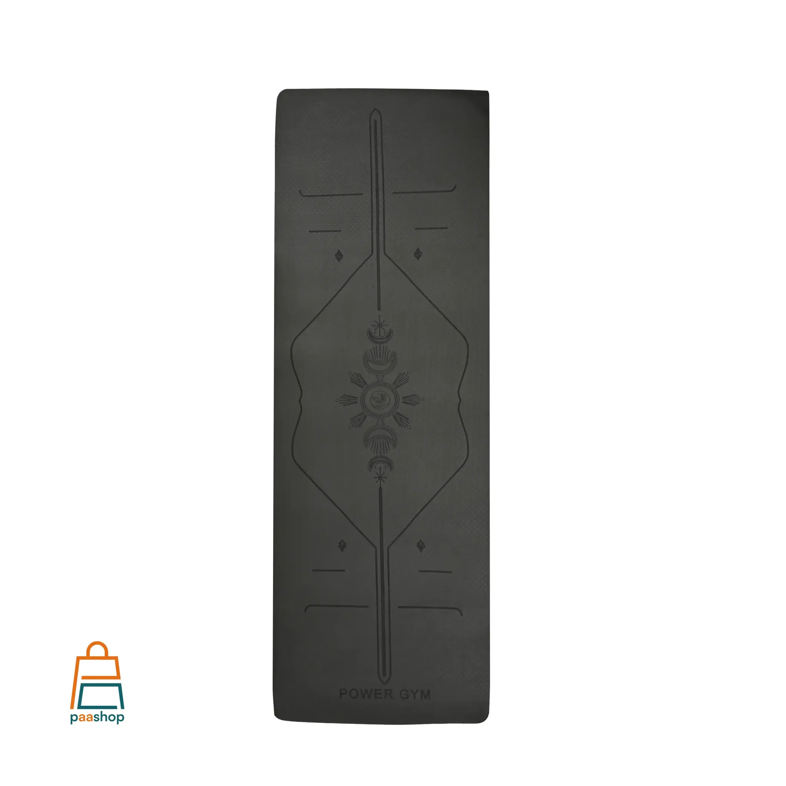 مت یوگا power gym - سبز ارتشی مات, ۶ میل