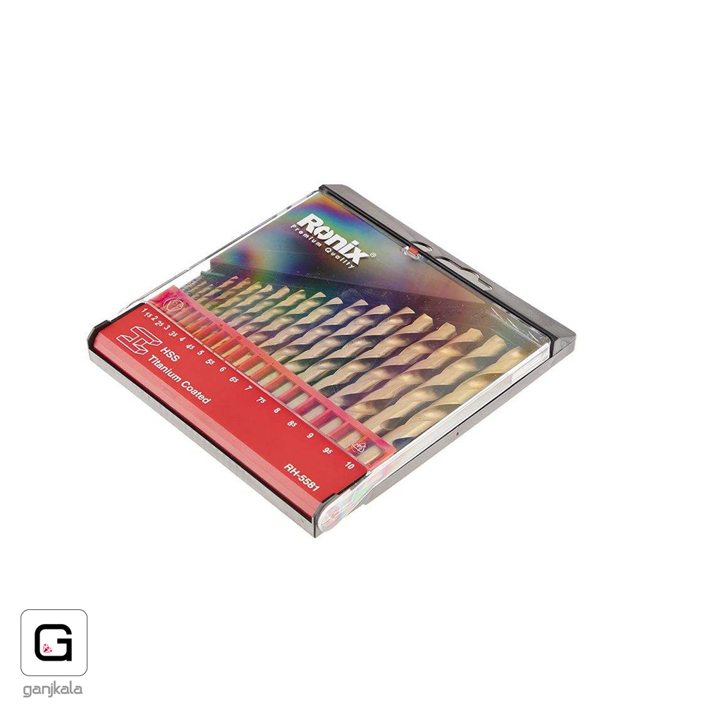 مجموعه 19عددی مته رونیکس مدل RH-5581