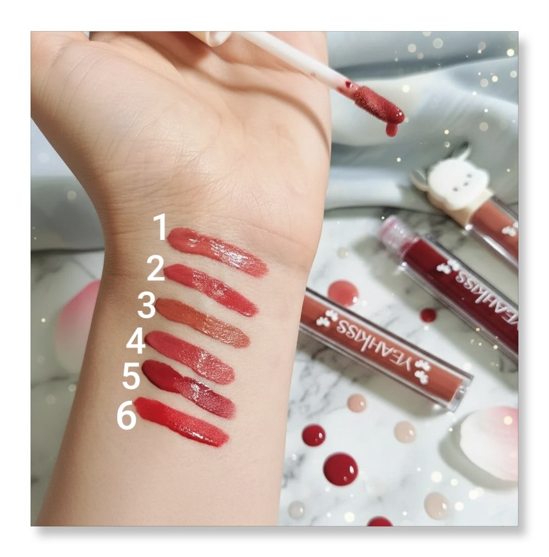 رژ مایع پوچاکو یاهکیس YEAHKISS Pochacco Lip Gloss (کپی) - شماره 1