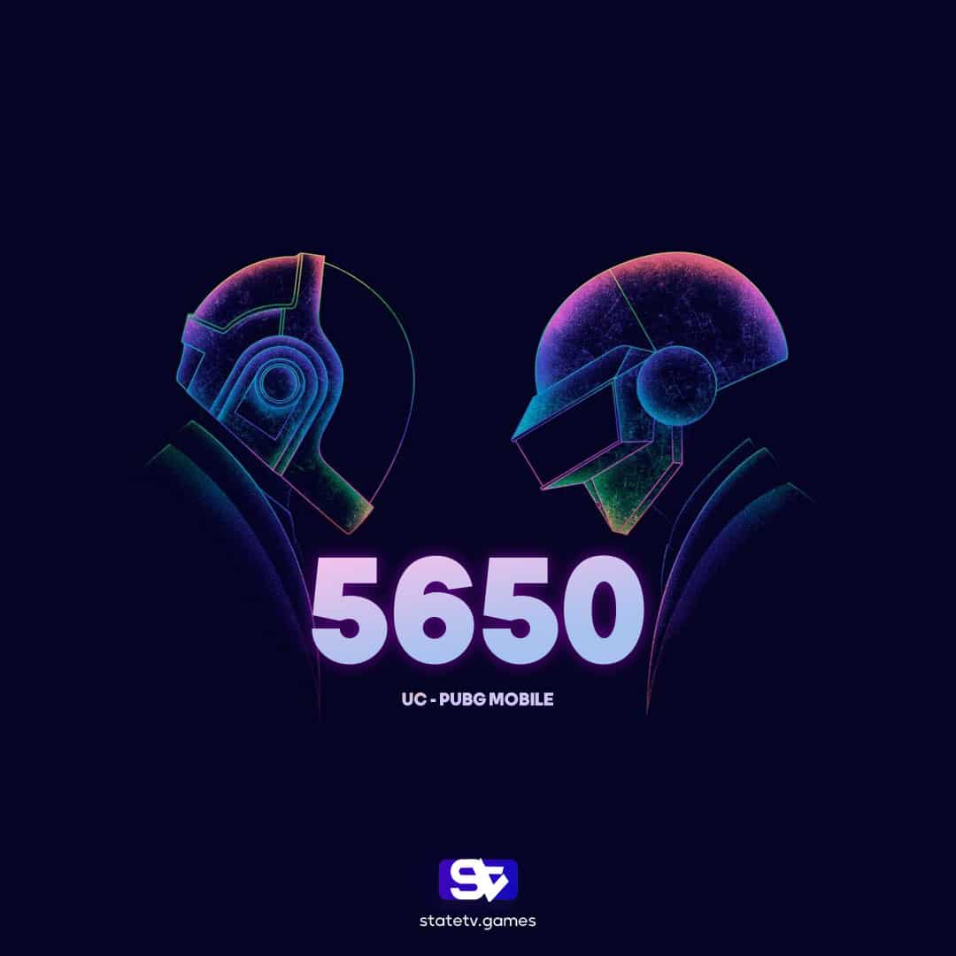 5650 یوسی پابجی موبایل