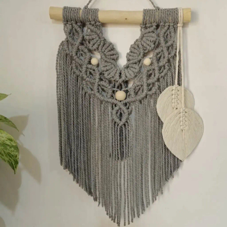 دیوارکوب مکرومه کد 191 برند گره چی و رنگ دلخواه