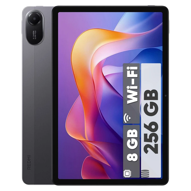 تبلت ۱۱ اینچ شیائومی مدل Redmi Pad 2 Wi-Fi با ظرفیت 256 گیگابایت و رم 8 گیگابایت، رزولوشن دوربین اصلی ۸ مگاپیکسل