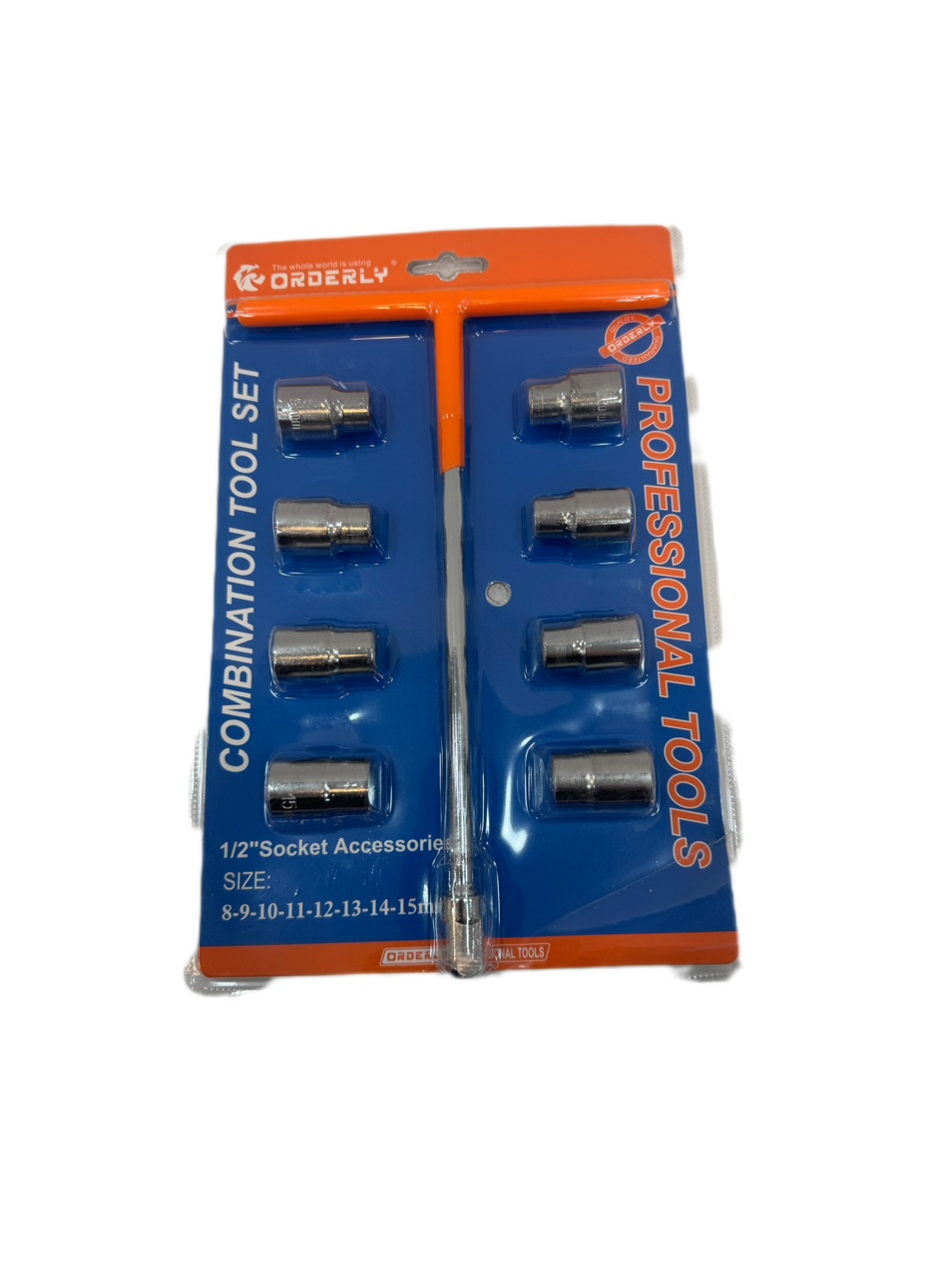 آچار بکس تی ORDERLY مجموعه 9 عددی