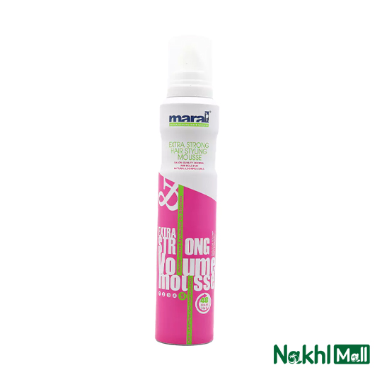 کف موس مو مارال خیلی قوی maral mousse حجم 200 میلی لیتر