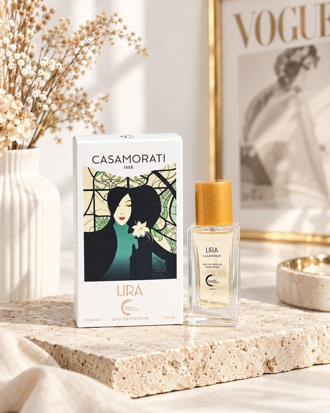 ادکلن Ocean Tropical | اوشن تاپیکال–رایحه:Lira | لیرا حجم 30ml