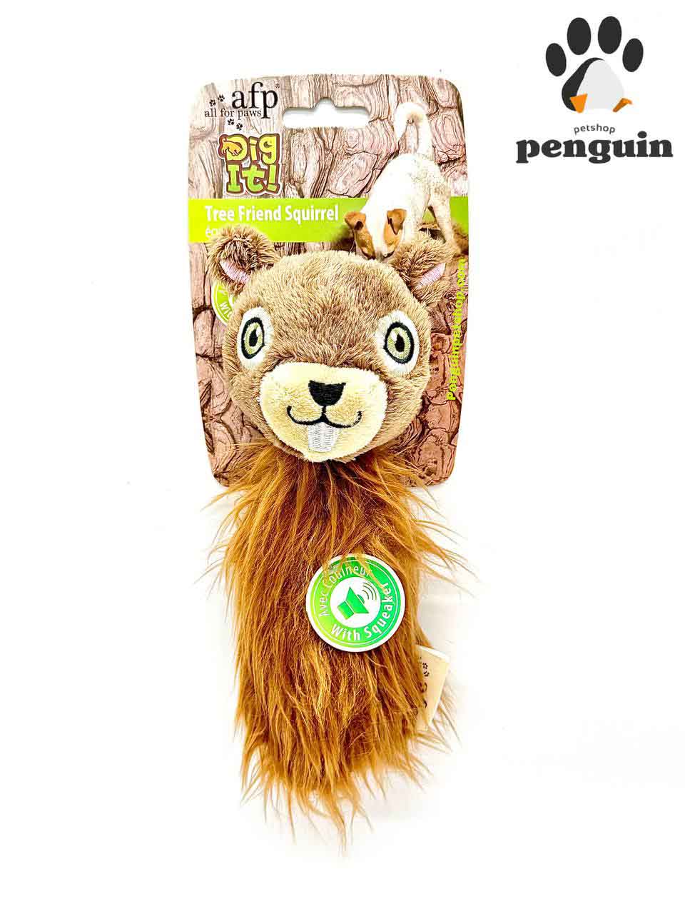 اسباب بازی سگ سنجاب صدا دار ای اف پی Tree Friend Squirrel