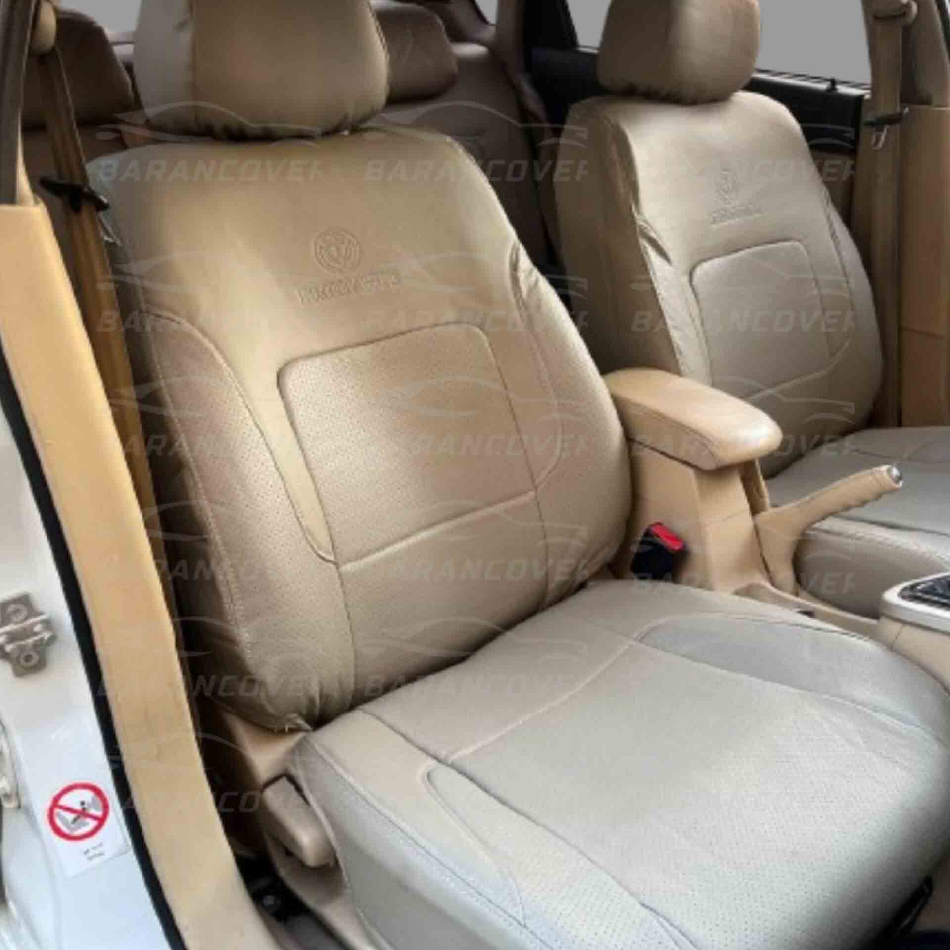 روکش صندلی برلیانس H320 چرم رنگ کرم استخونی