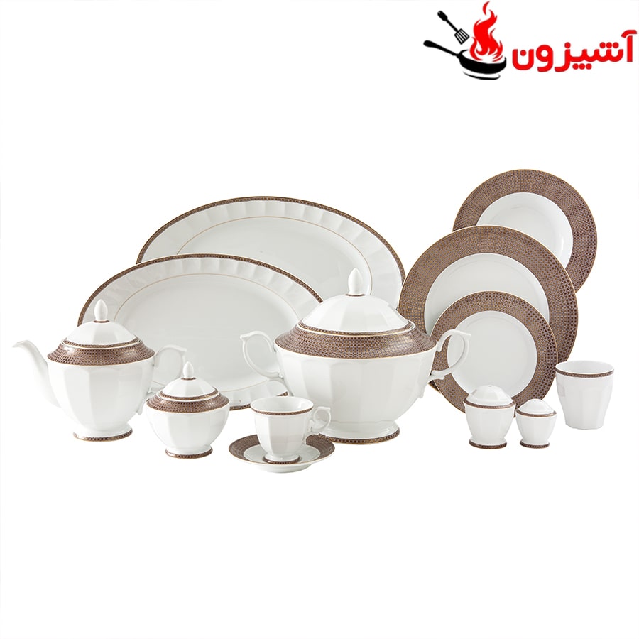 سرویس 103 پارچه 12 نفره والندورفر طرح سورن طلایی