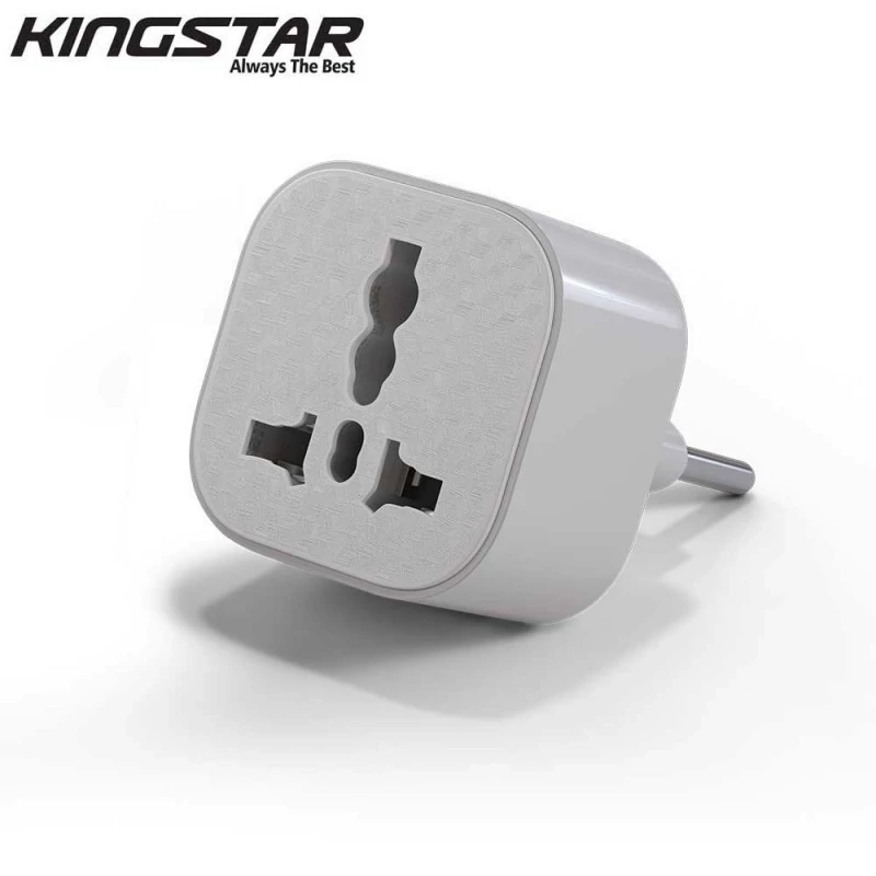 تبدیل برق 3 به 2 کینگ استار مدل King Star KW170 Universal Power Plug Adapter