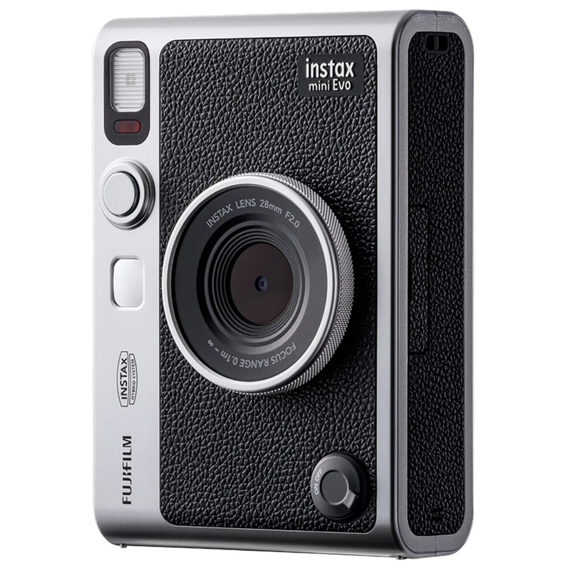 دوربین عکاسی چاپ سریع فوجی فیلم مدل Instax Mini Evo رنگ مشکی