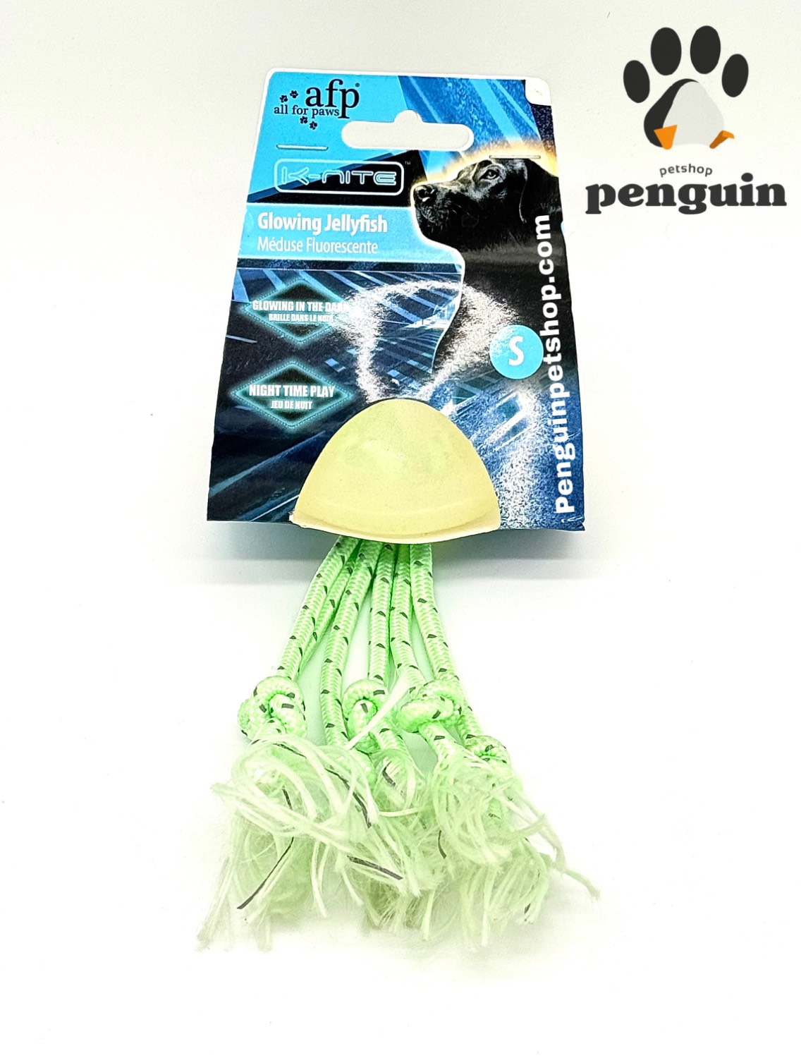 اسباب بازی سگ ژلی فیش شبتاب ای اف پی Glowing jellyfish