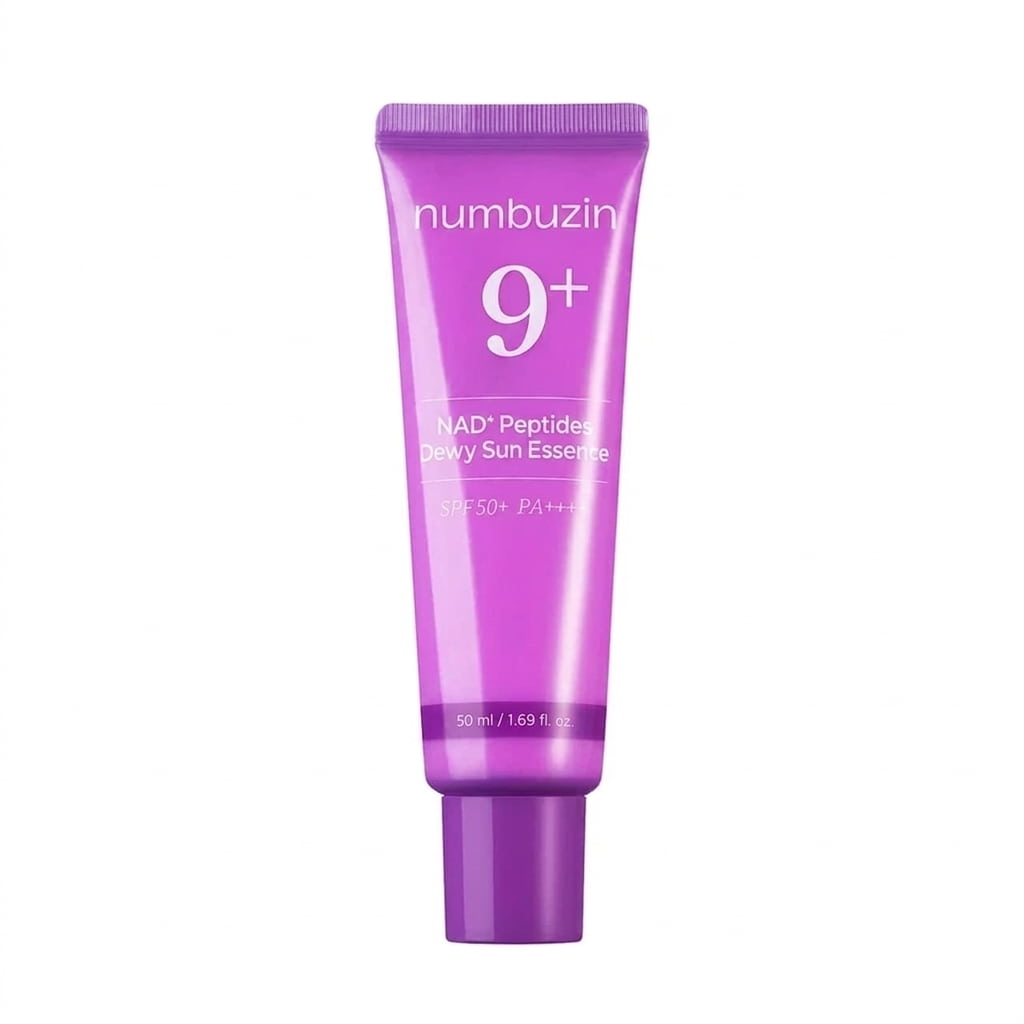 ضد آفتاب نامبوزین شماره 9 پپتاید اصل | ضدچروک و جوانساز پوست حجم 50 میل No.9 NAD+ Peptides Dewy Sun Essence