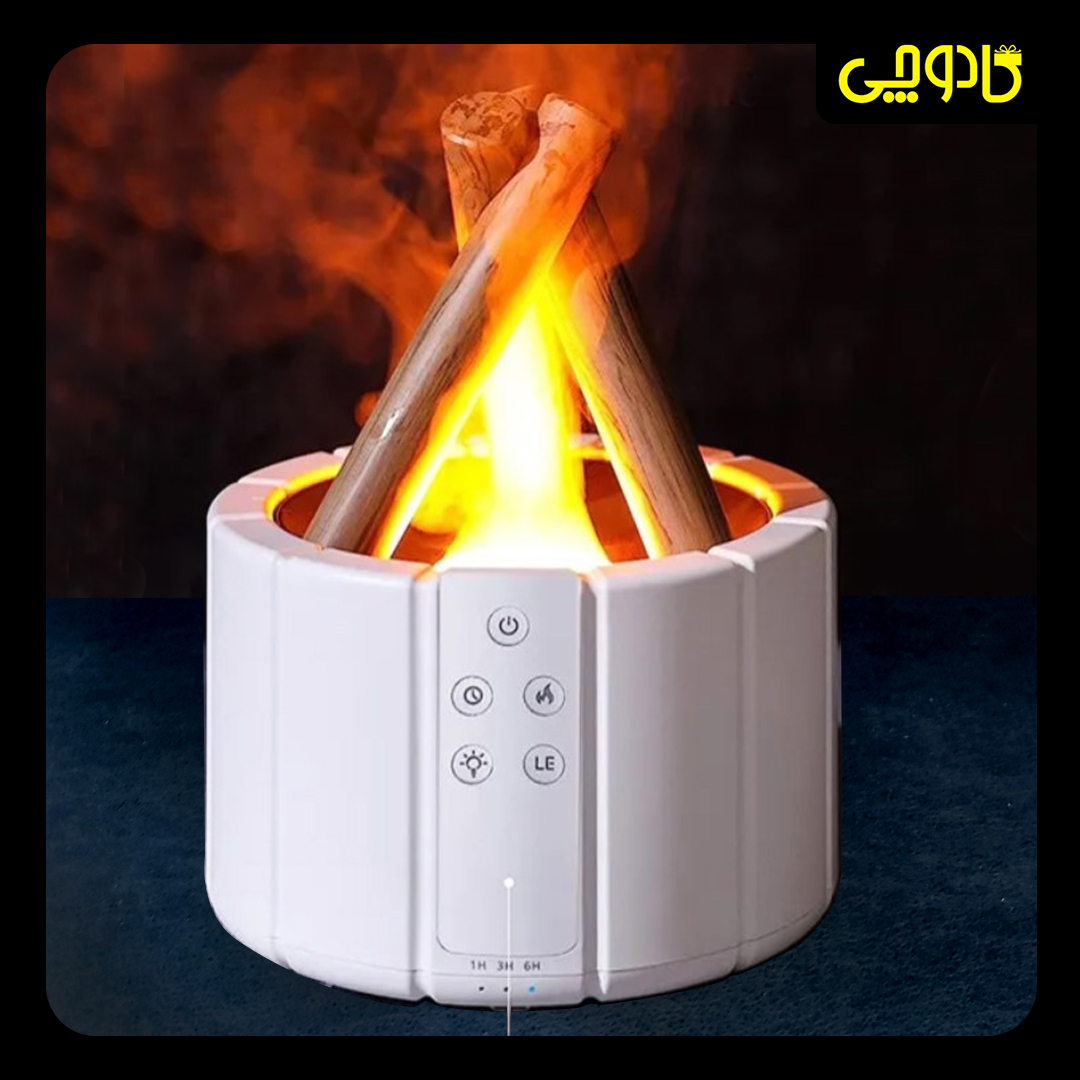 دستگاه بخور سرد طرح هیزم و آتش