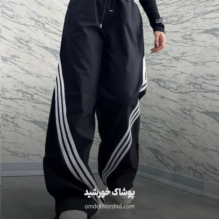 شلوار بگ 3 نواری