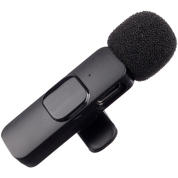 میکروفون یقه ای عالی k35 بی سیم با رابط AUX (یک جفت)