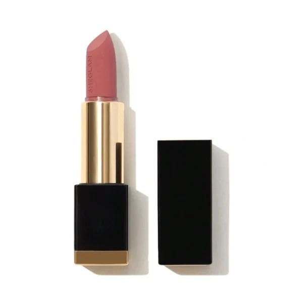 رژ لب مات شیگلم مدل MATTE ALLURE در رنگ بندی RETRO ROSE SHEGLAM MATTE ALLURE LIPSTICK RETRO ROSE