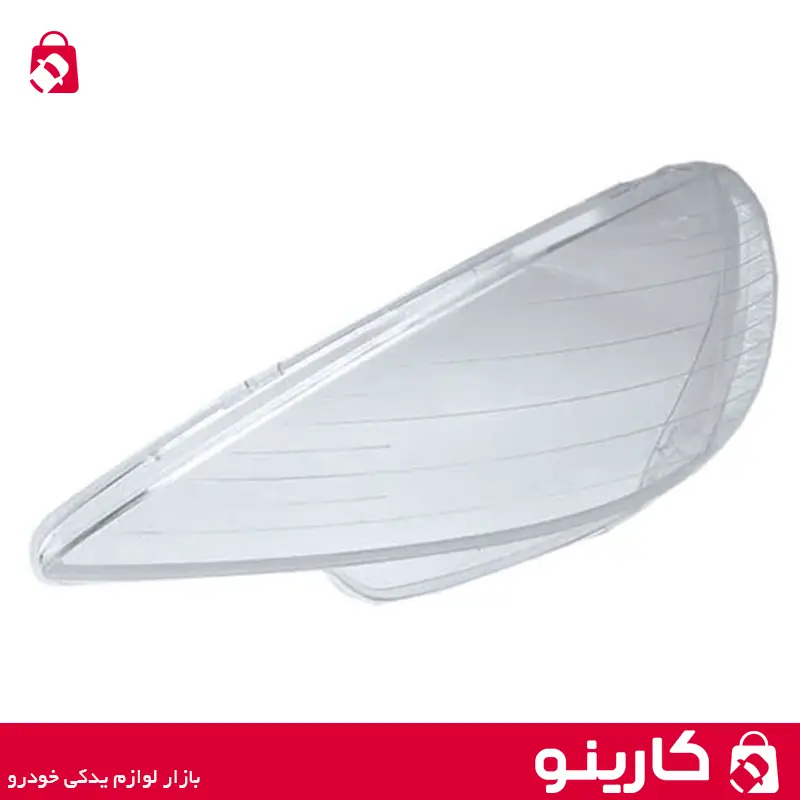طلق شیشه چراغ جلو چپ پژو 206 فن آوران