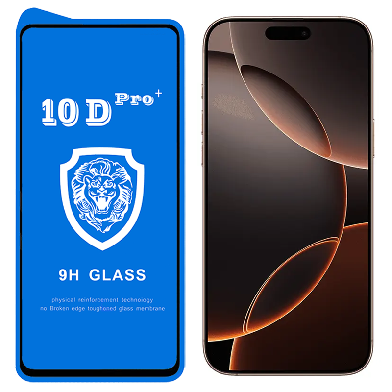 گلس محافظ فول +10D Pro آیفون 16 پرو مکس