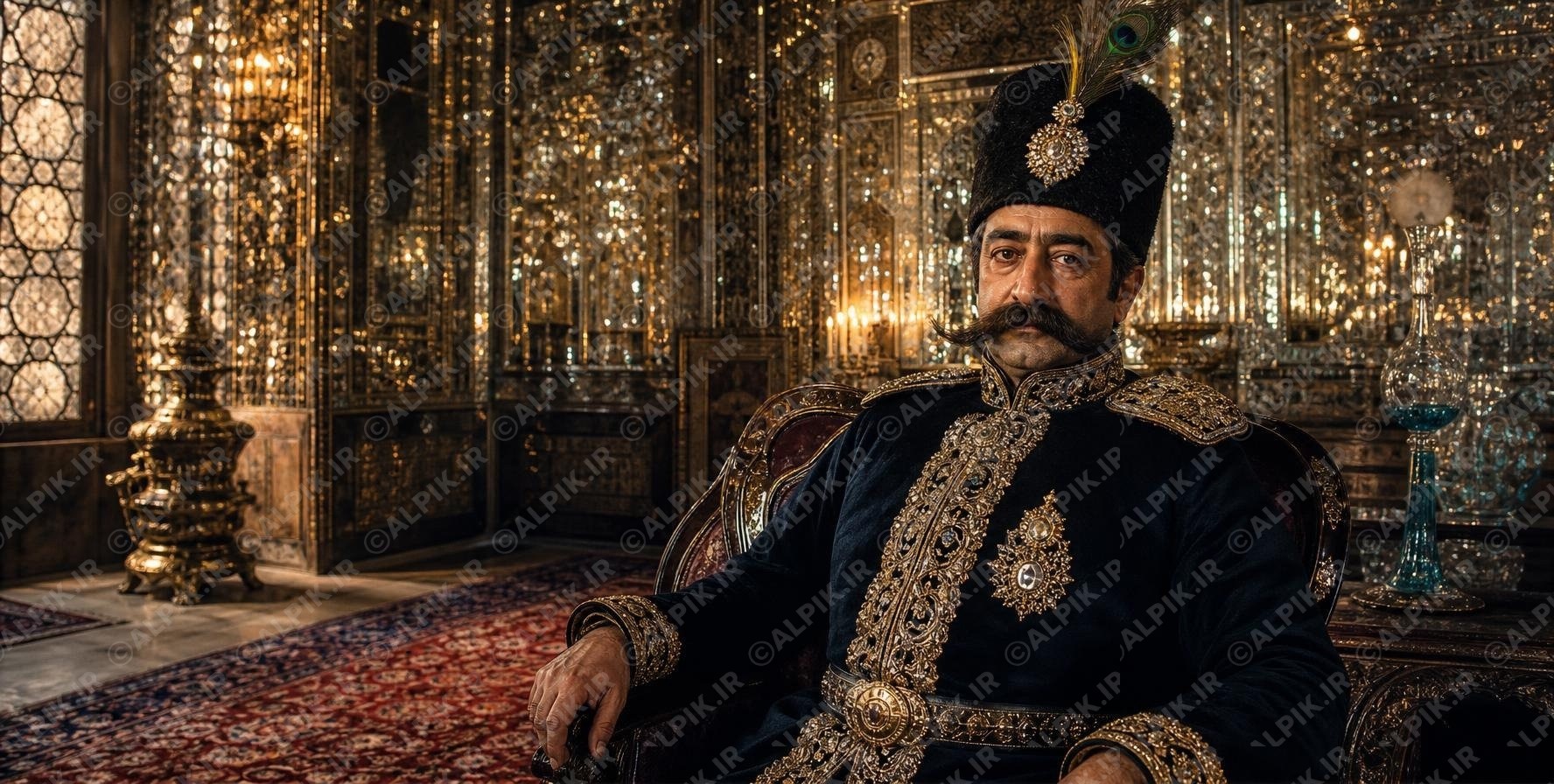 شکوه قاجار در تالار آینه