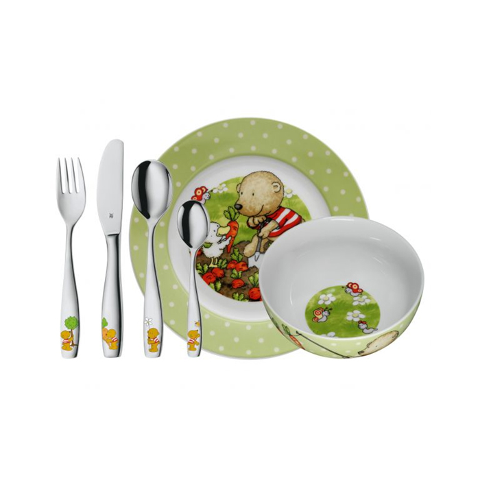 سرویس غذاخوری 6 پارچه کودک وی ام اف | WMF Kids cutlery set Pitzelpatz, 6-piece