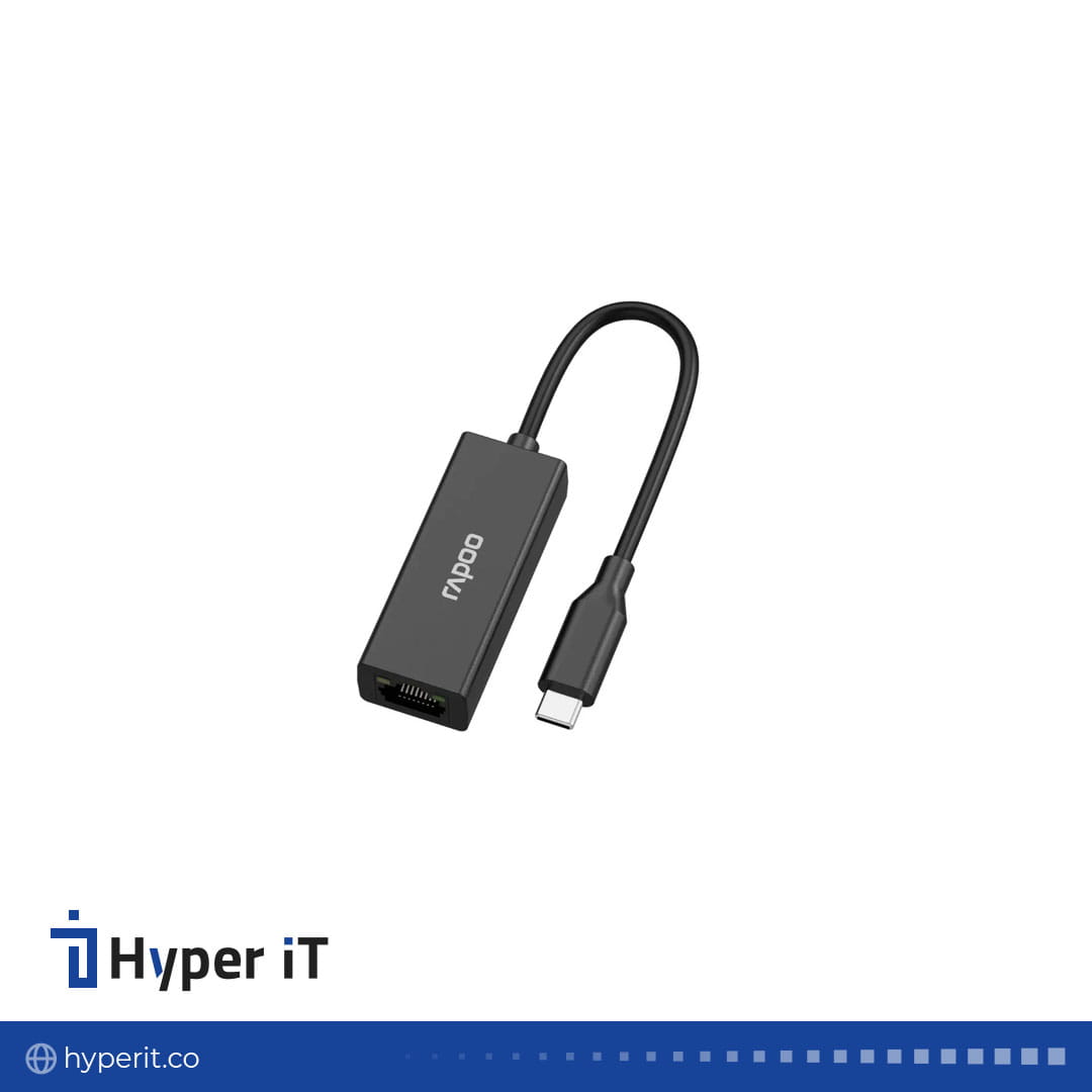 مبدل USB-C به اترنت (RJ45) رپو مدل XD20