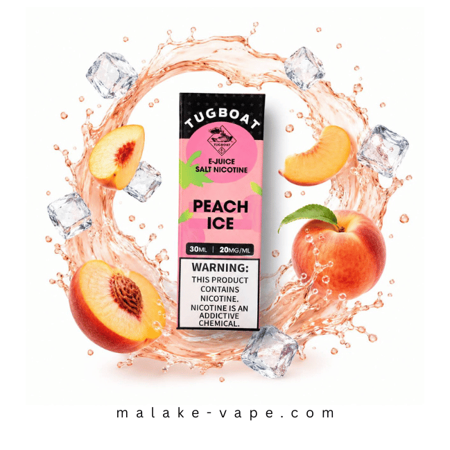 سالت هلو یخ تاگبوت Salt peach ice tugboat