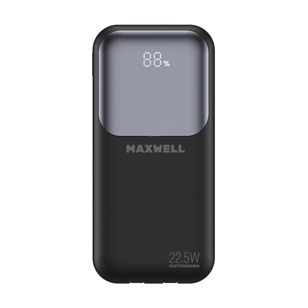 پاوربانک 10000 میلی آمپر برند آمریکایی مکسول (MaxWell)مدل پاورمکس Power bank powermax 10000mAh Maxwell