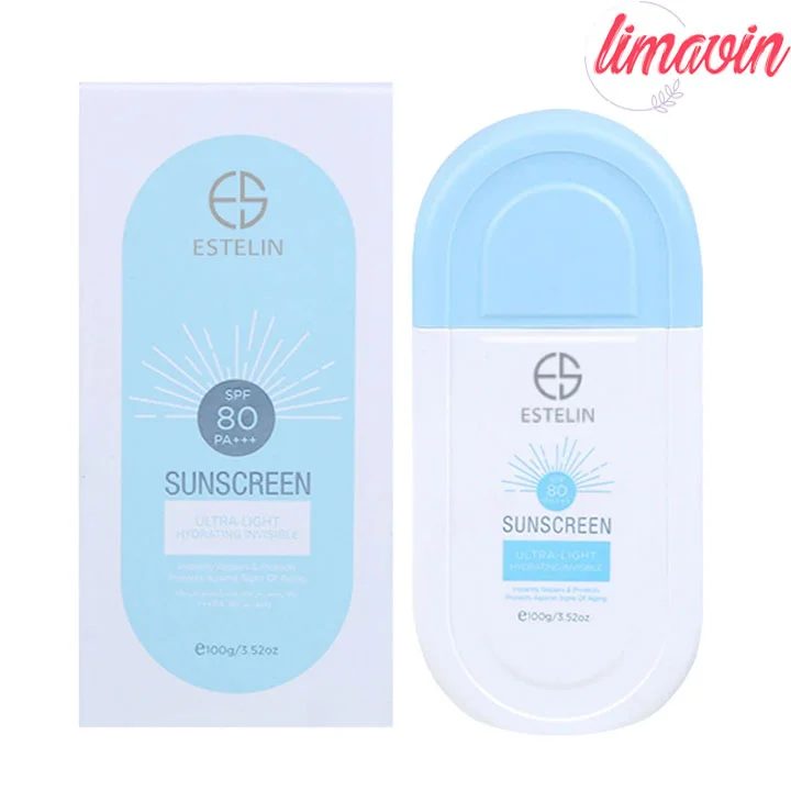کرم ضد آفتاب بیرنگ استلین 80 SPF مدل ultra انواع پوست حجم 100 میلی لیتر