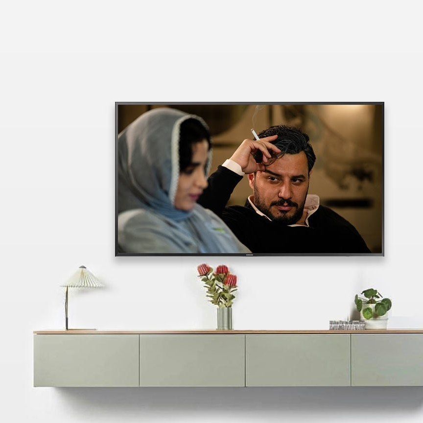میز تلویزیون ام دی اف چوبی کد 0144