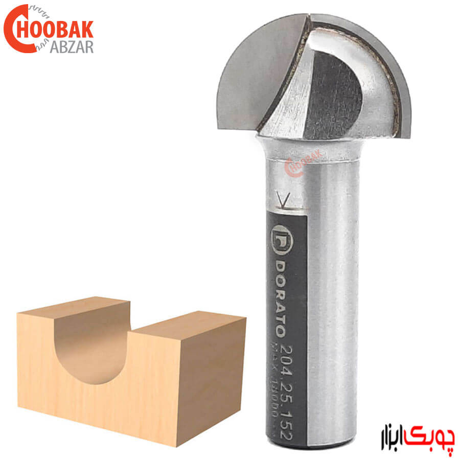 تیغ شیار انگشتی دوراتو R12.7 کد 204.25.152